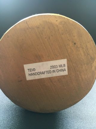 2003 TEI MLB Tampa Bay Rays Raymond Bobblehead Gold Base Bobble Mascot 5