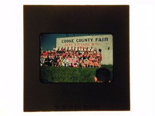 Original1951 Slide The Gainesville Texas Community Circus,  4 Photo Prints 2
