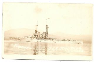 Flagship Ship U.  S.  S.  Utah,  U.  S.  Navy Photo Postcards
