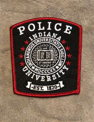 Indiana University Police Patch,  Current Issue
