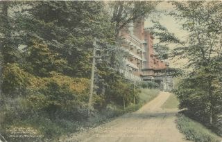 Jackson Health Resort Dansville Ny York Hand - Colored Postcard 1910s