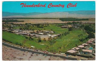 Thunderbird Country Club Palm Springs California - 1967 Postcard Golf Course