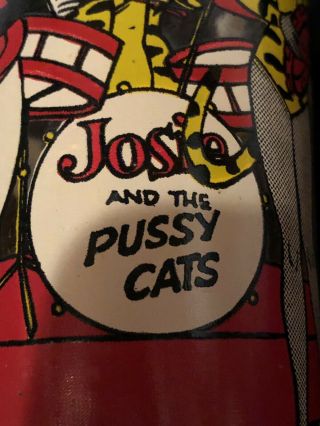 Josie And The Pussycats Vintage Glass.  8oz.  2c