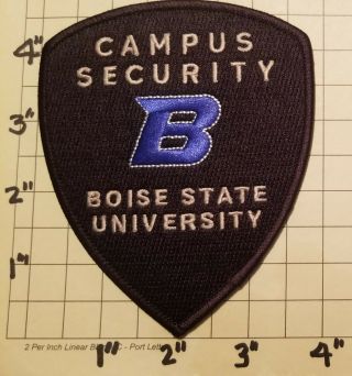 Boise State University (id) Campus Security Patch