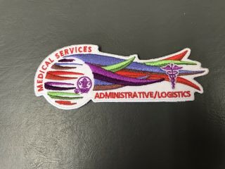 2019 World Scout Jamboree Official Medical Administrative/logistic Staff Patch