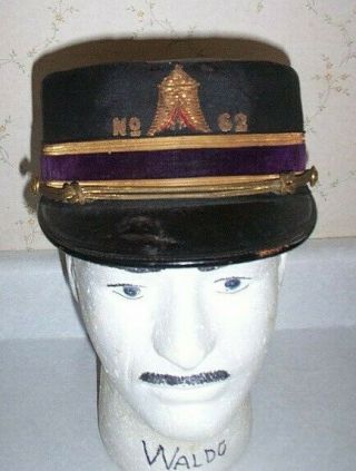 Vintage M.  C.  Lilley Co.  Zouave Cap No.  62? This Is A Masonic Style Hat Also?