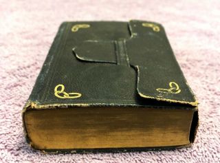 Odd Fellows Pocket Companion (1877) - Pascal Donaldson - Leather Buckle Binding