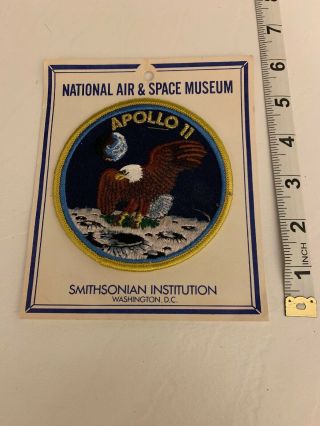 Vintage Apollo 11 - Voyager Emblems - Nasa Cloth Back Space Patch