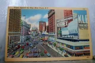York Ny Nyc Times Square Postcard Old Vintage Card View Standard Souvenir Pc