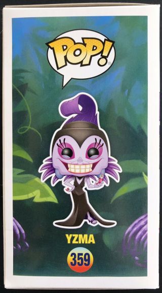 Funko Pop The Emperor ' s Groove Yzma 359 GITD Chase Fast 4
