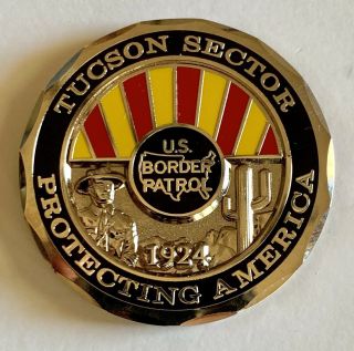 Us Border Patrol Challenge Coin 1
