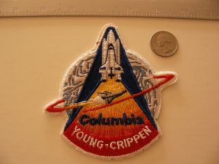 Vintage Lion Brothers Sts - 1 Patch Nasa Space Shuttle Columbia