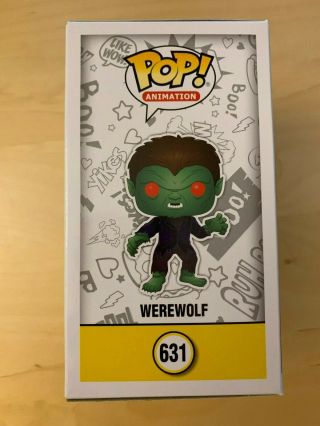 Funko Pop Animation Scooby - Doo 50 Years Werewolf 631 Pop Up Shop - IN HAND 4