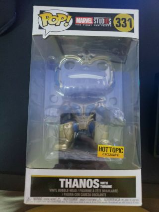 Thanos With Throne Funko Pop Hot Topic Exclusive