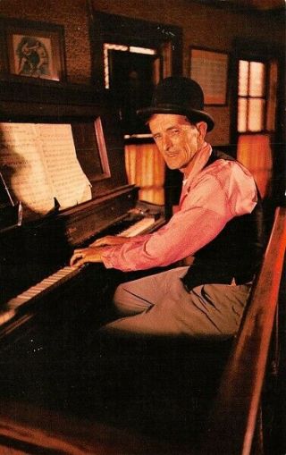 Kbf 38 Les Jones Piano Player Calico Saloon Ghost Town Knott 