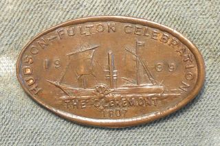 Martin & Dow N.  Y - Hfc - 1 1900 Indian 1c,  R - 4,  The Cleremont Hudson - Fulton Celeb.