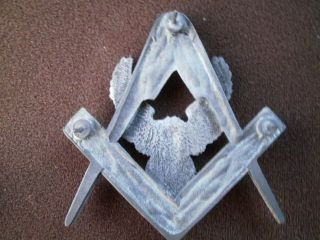 harley eagle freemasons masonic widows sons vest badge 3