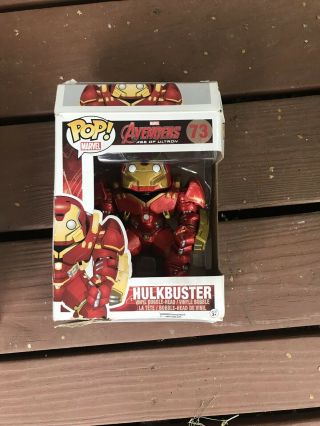 Funko Pop Marvel Avengers Age Of Ultron Hulkbuster 6” 73 Mcc Collector Corps