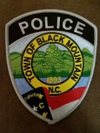 Black Mountain Nc Police / Sheriff Patch North Carolina