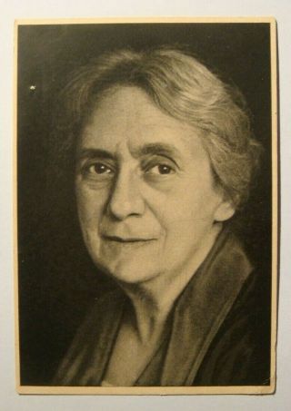 Henrietta Szold.  Judaica.  Kkl Jnfjewish Zionist Leader,  Founder Of Hadassah.  1941