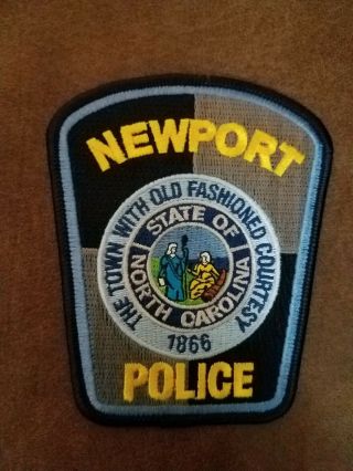 Newport Nc Police / Sheriff Patch North Carolina