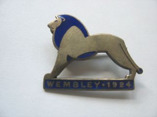 1924 British Empire Exhibition Sterling Lapel Pin - Wembley