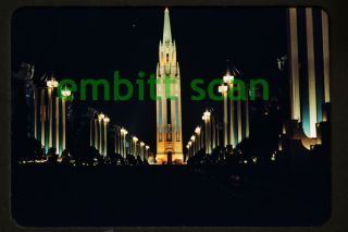 Slide,  Night Scene At 1939 - 40 Golden Gate International Exposition,  A