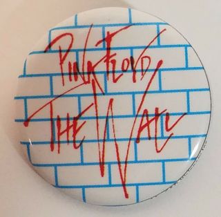 Set of 4 Pink Floyd The Wall movie scene round pin buttons badges pinbacks 3
