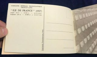 Vintage Oceanliner Postcards French Line 
