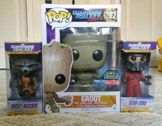 Funko Pop Marvel Guardians Of The Galaxy Groot Target Life Size Gotg,  Wobblers
