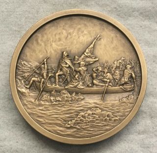 George Washington Crossing The Delaware,  United States Bicentennial Medal,  1976