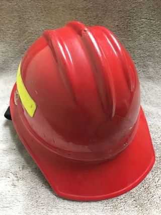 Bullard Wildland Firefighter Helmet Wildfire Series 911C Red Helmet ONLY 5