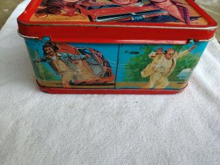 Vintage The Dukes Of Hazzard Metal Aladdin Lunch Box 1980 General Lee No Thermos 2