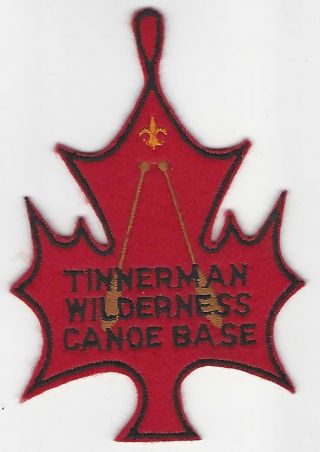 Tinnerman Wilderness Canoe Base 5 " Felt Patch
