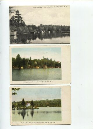Post Office Bay,  Point Of Pines,  Open Water,  Star Lake Ny Adirondack Mts (3)