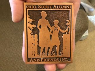 Vintage Girl Scout Medal Very Rare