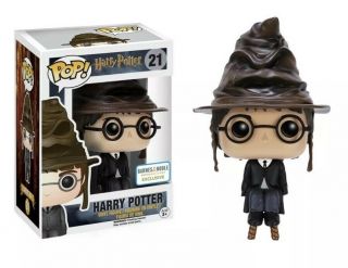 21 Harry Potter Sorting Hat B&n Exclusive Funko Pop
