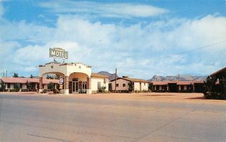 Taylor Motel Van Horn,  Texas Highway 80 Roadside Ca 1950s Vintage Postcard