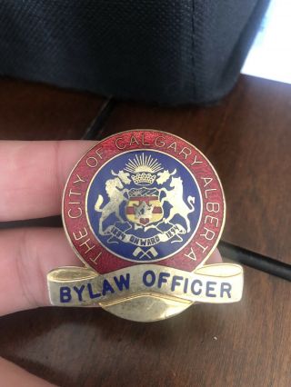 City Of Calgary Bylaw Services Cap Badge