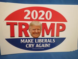 Of 20 Trump 2020 Make Liberals Cry Again Stickers America Great