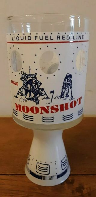 Vintage 1969 Apollo Moon Landing Highball/shot Glass