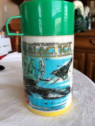 Battlestar Galactica Vintage Lunch Box Thermos - Only Thermos