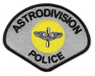 Blue Thunder Police Astro Division Prop Tv Movie Patch