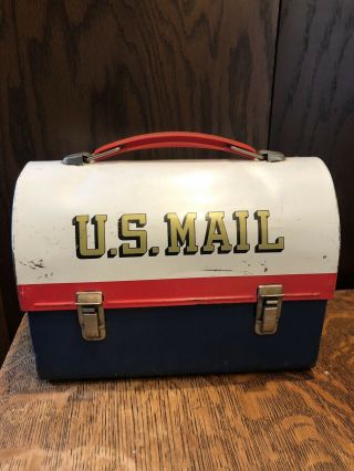 Vintage Aladdin Industries U.  S.  Mail Lunch Box