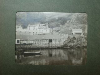 14 1900/1910s Photos of Polperro,  Cornwall on Two Album Pages 2