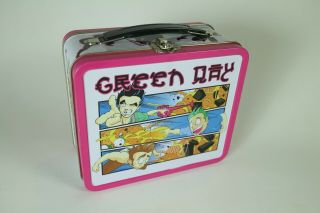Green Day Metal Lunch Box Circa 2001 Rare