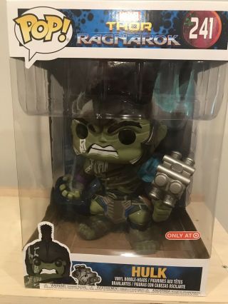 Funko Pop - Thor Ragnarok - Hulk 241 - Target Exclusive (10 Inches Tall)