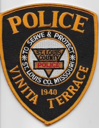 Vinita Terrace Police St Louis State Missouri Mo