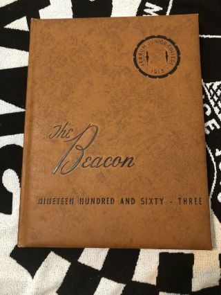 1963 Ferrum Virginia Junior College Yearbook Annual The Beacon -