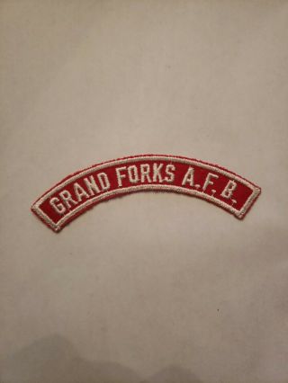 Boy Scout Grand Forks A.  F.  B.  Mbs Rws Community Strip Patch